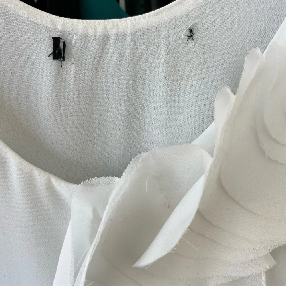 DVF Spring 2012 Ruffle Mini Sheath Dress - Picture 6 of 6